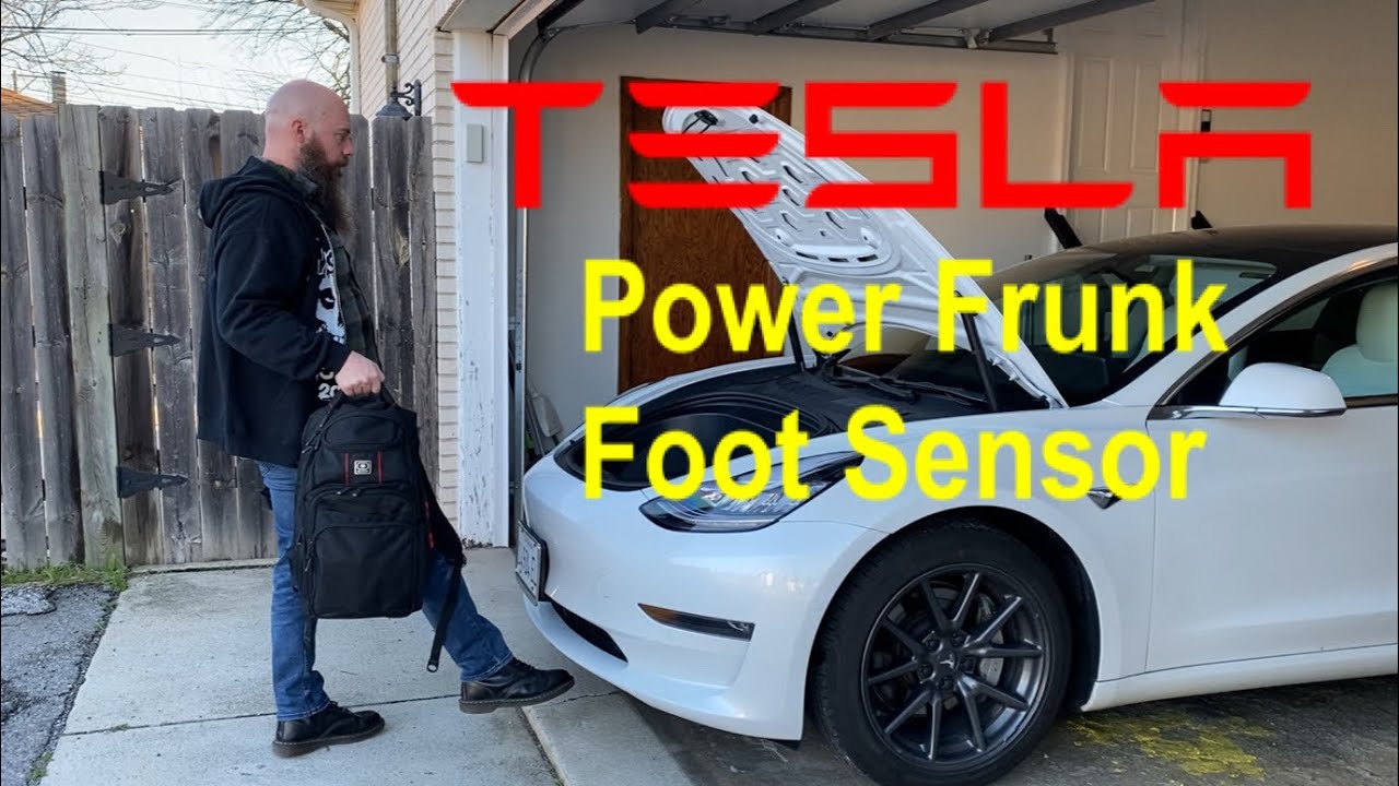 Tesla Model 3 Power Frunk Foot Sensor Installation!
