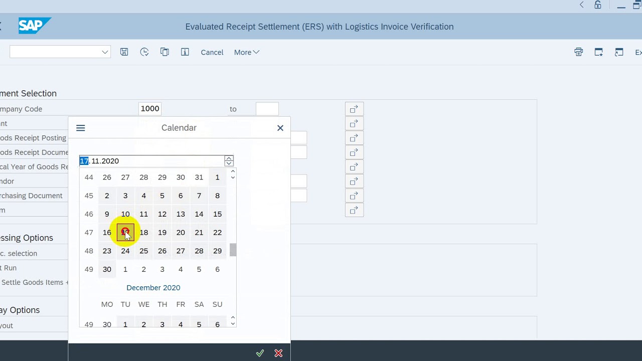 Exercise-24 Evaluated Receipt Settlement/ERS (SAP MM Tutorial)
