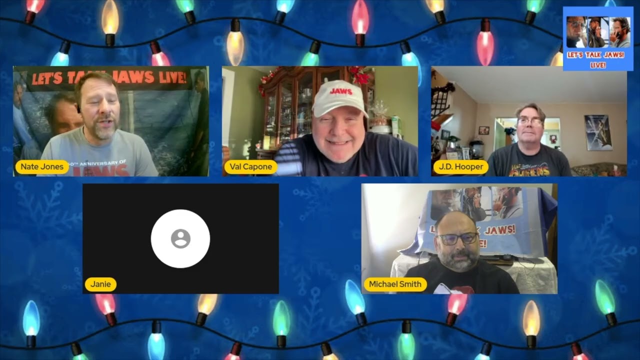 Happy Holidays From Let's Talk Jaws LIVE!