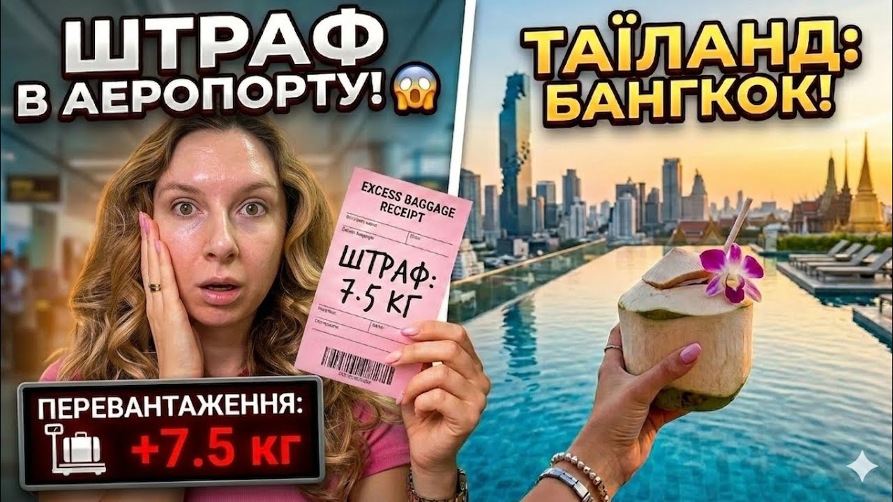 🇹🇭 ТАЇЛАНД: +7.5 кг ЗАЙВОГО БАГАЖУ! 🛑 Прощаємося з Пхукетом та летимо в Бангкок (Lumen Udomsuk) ВЛОГ