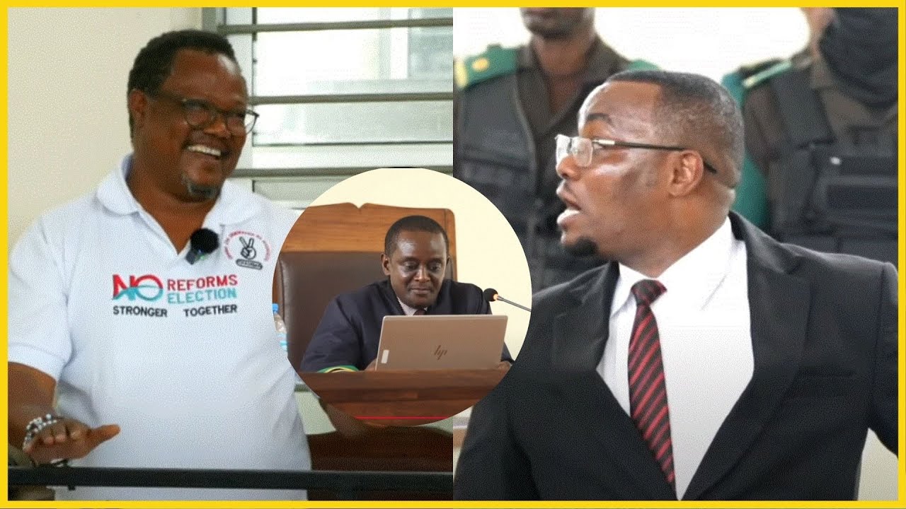 MVUTANO MKALI: LISSU NA MAWAKIRI WA SERIKALI WAVUTANA KUAHIRISHWA KESI TENA/ WASHUSHA VIFUNGU...
