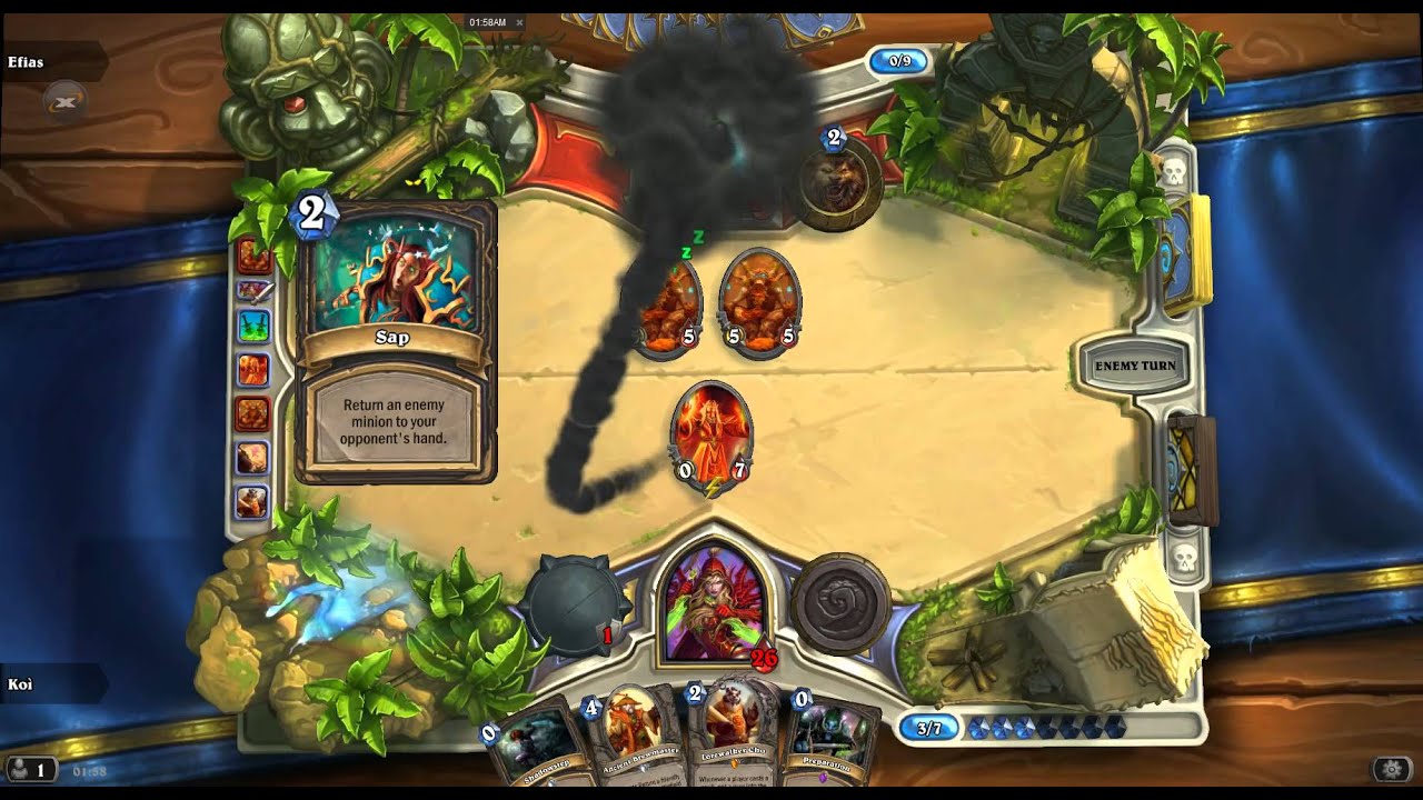 Hearthstone Troll Deck Rogue Vs Druid Lorewalker Cho Wins (list in description)