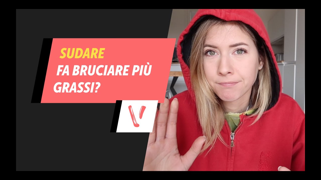 Sudare fa bruciare più grassi?