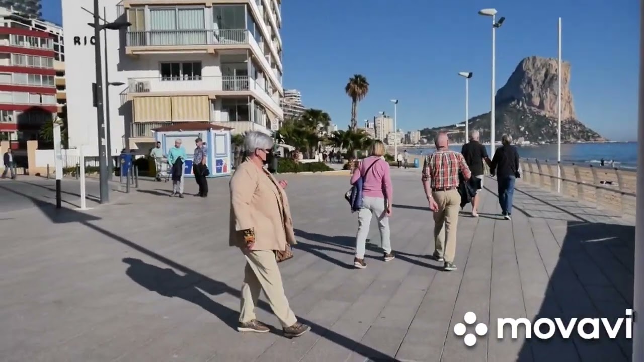 Day 1: Gran Sol y Mar Hotel and Beach Front, Calpe Alicante