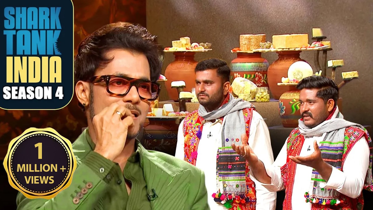 Panchal Dairy के ताज़ा items ने Sharks का दिल जीत लिया | Shark Tank India S4 | Male Entrepreneurs