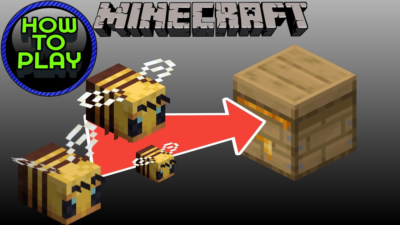 How To Get Bees Into Your Beehive in Minecraft