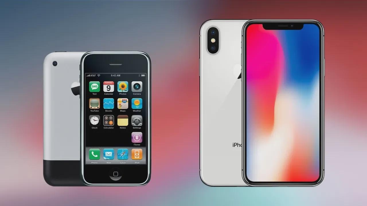 Evolución del diseño del iPhone