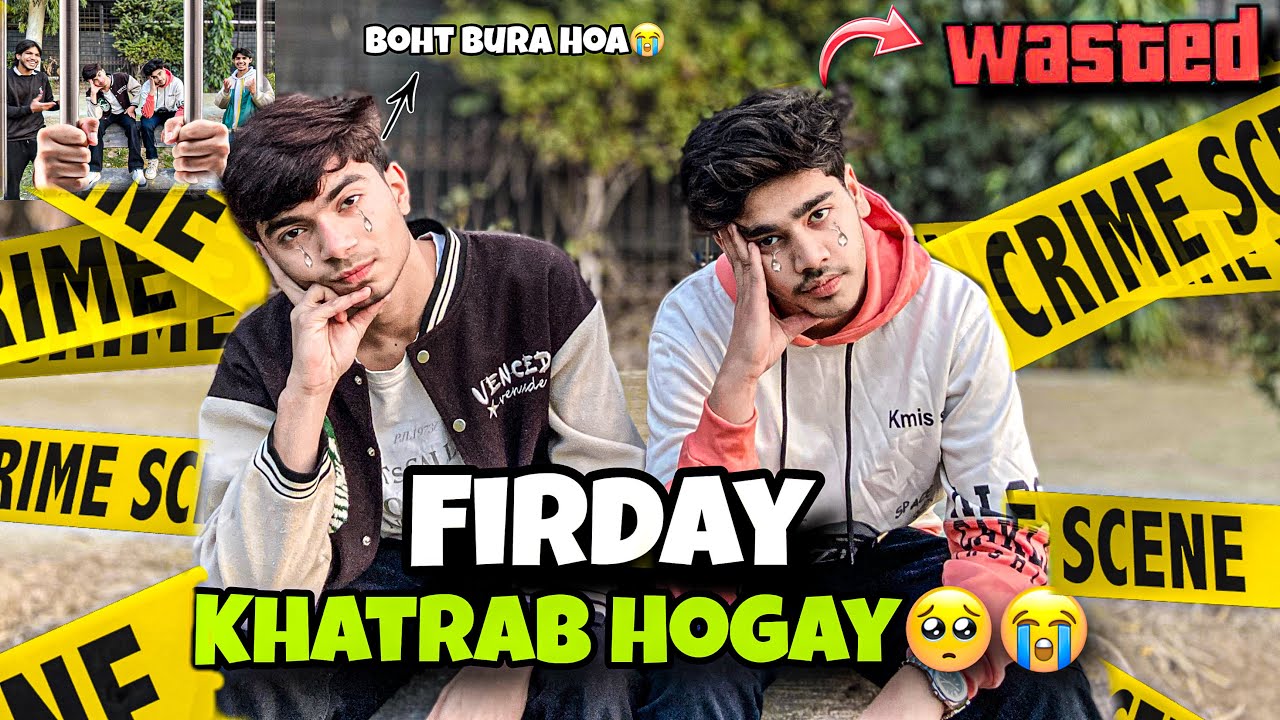 Firday Khatrab Hogay😭🥺||Bohut Zada Bura Gaya Firday..🫠❤️‍🩹||VLOG BY MR_HUSSNAINN512#funny #friends 