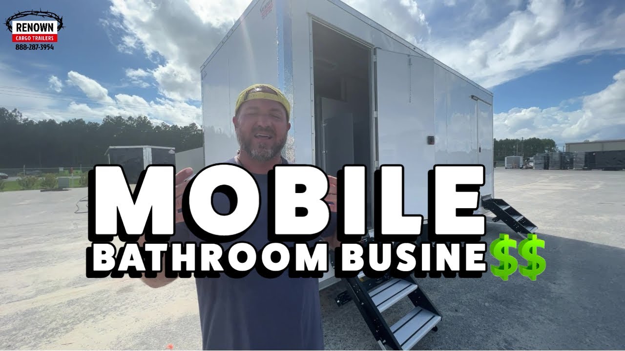 How Can Mobile Bathroom Trailers Boost Your Business? Watch Now!