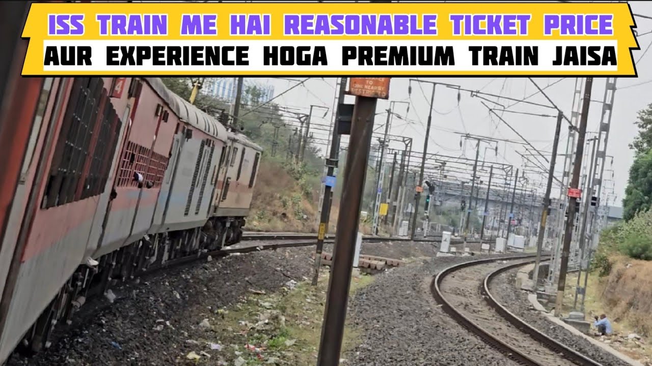 Delhi To Vadodara Full Train Journey ! 22656 Delhi H. Nizamuddin Ernakulam Sf Express me