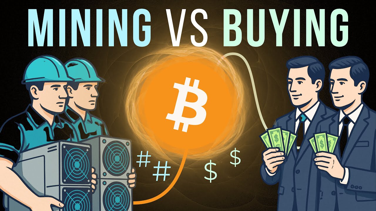 Майнинг против покупки: единственные 2 варианта | Bitcoin Education | Hashpower Academy