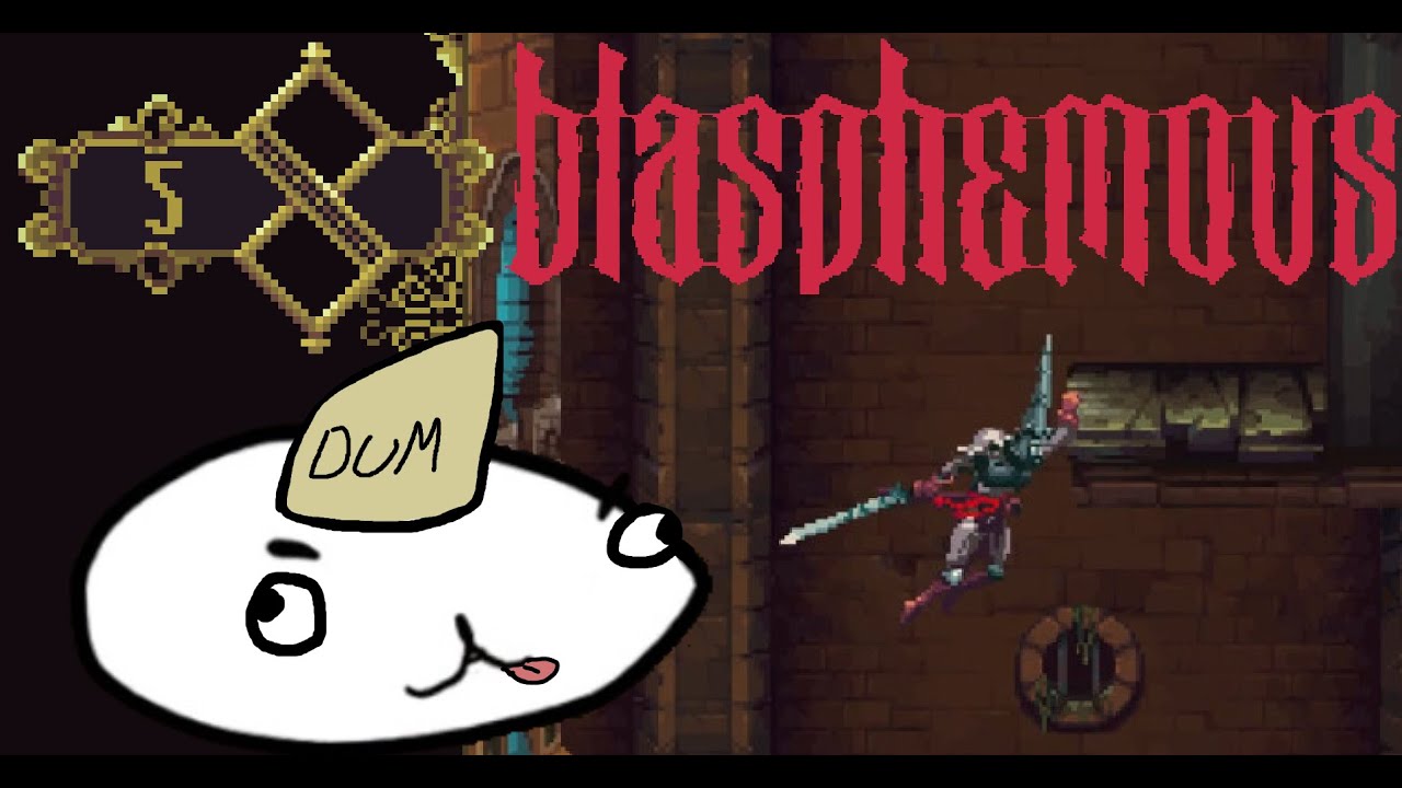 Unclimbable ledge turns out to be very climbable after all: Blasphemous #5