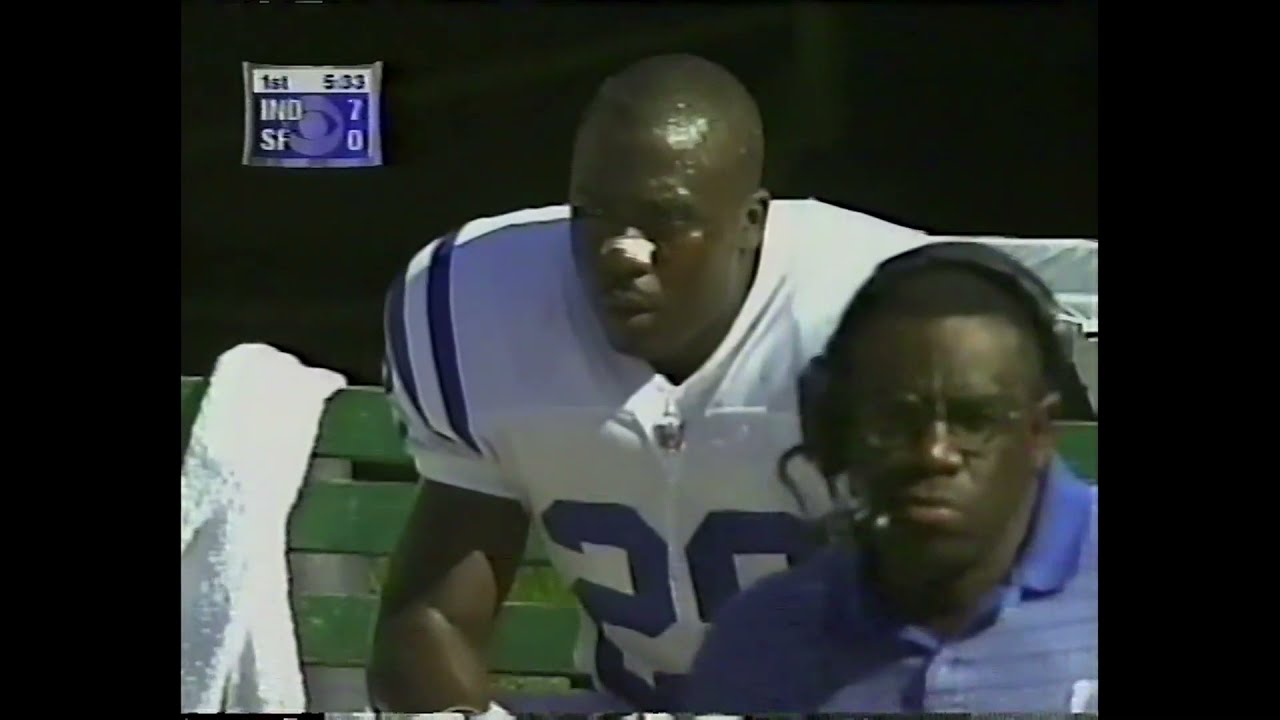 Indianapolis Colts at San Francisco 49ers (Week 7, 1998)