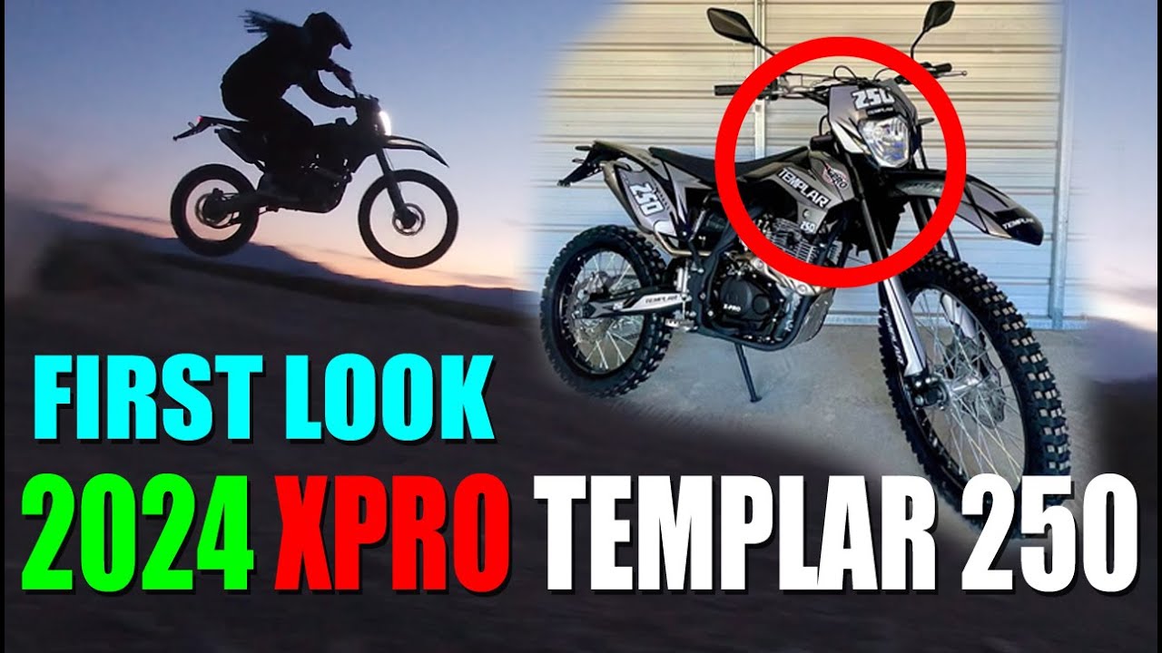 ПЕРВЫЙ ВЗГЛЯД НА НОВЫЙ TEMPLAR 250 2024 ГОДА! Китайский мотоцикл двойного назначения