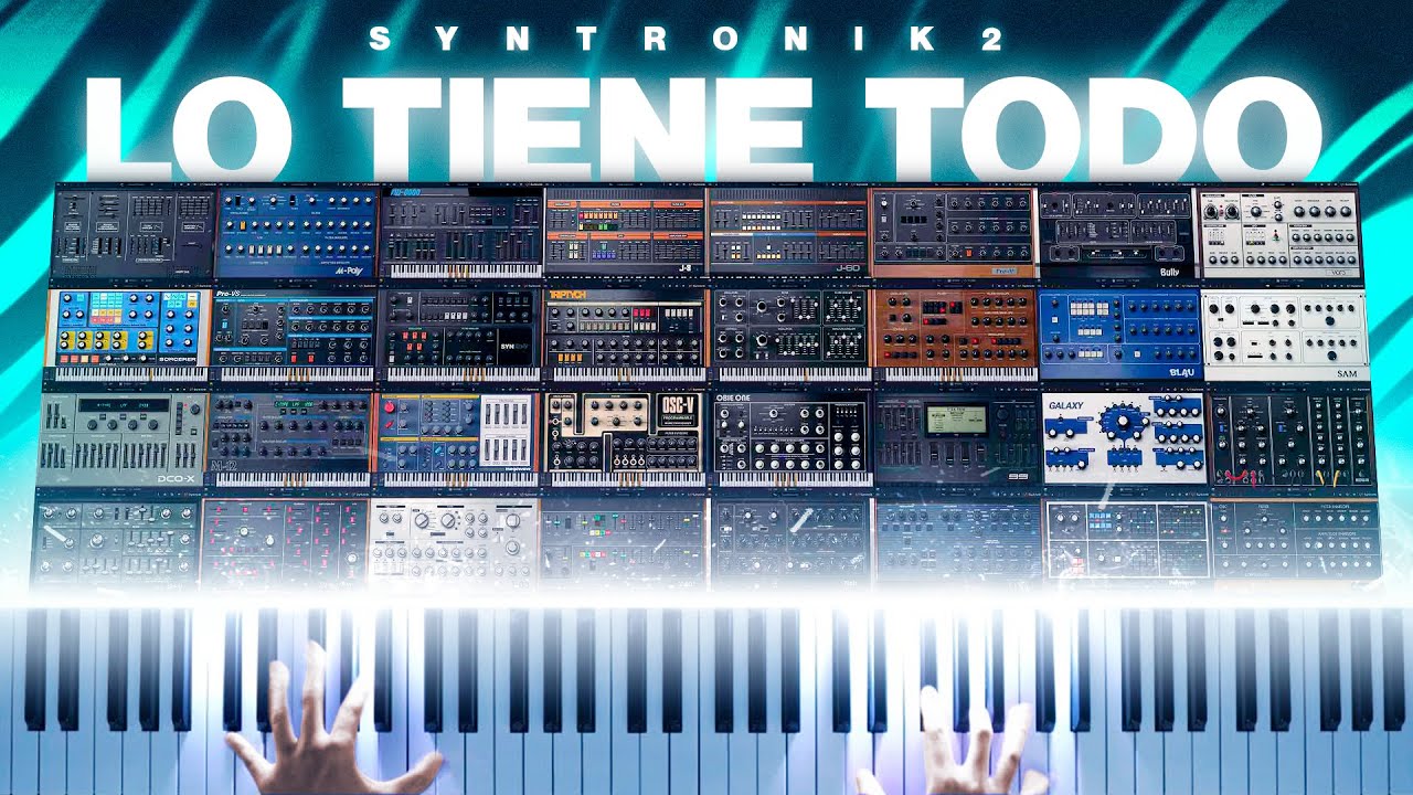 La COLECCIÓN de Sintetizadores MÁS GRANDE de INTERNET | VST Syntronik 2 ¡GRATIS! 🔥🎹