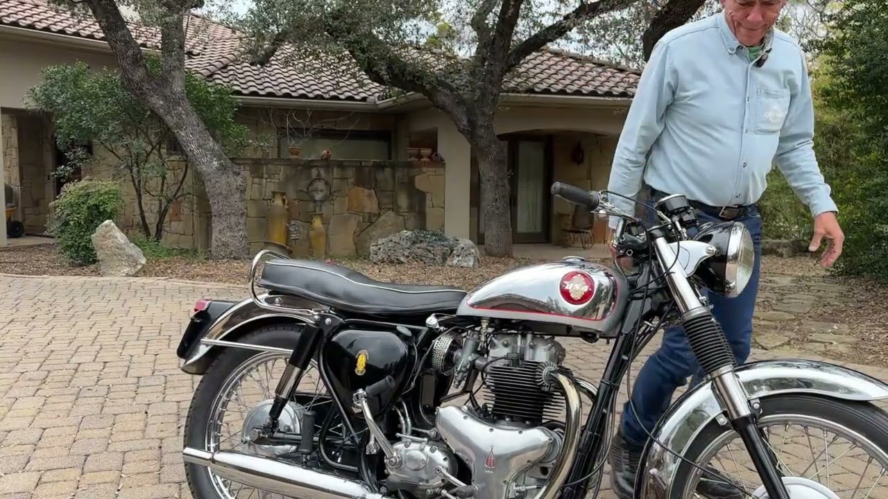 BSA A10 cold start
