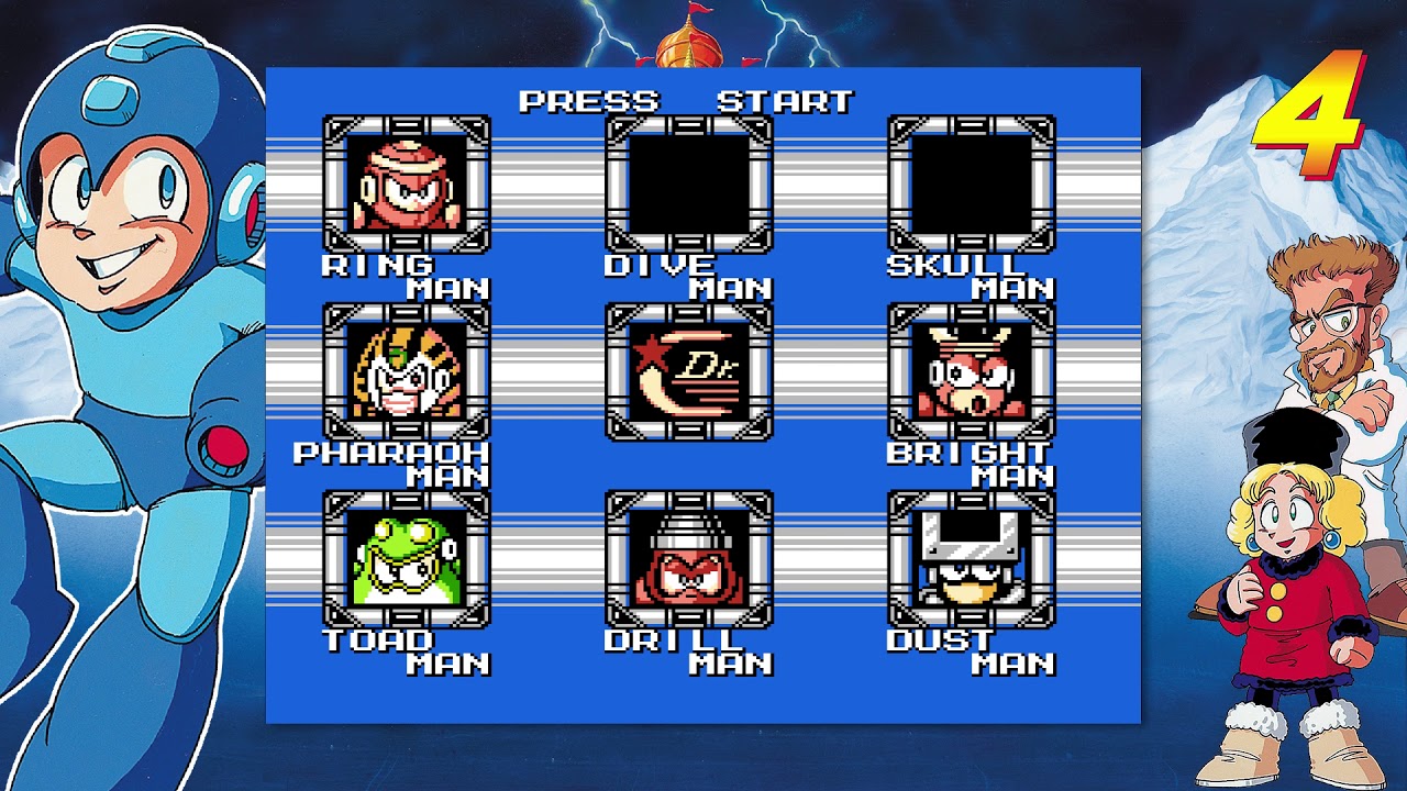 Mega Man Legacy Collection Mega Man 4 Gameplay Nintendo Switch