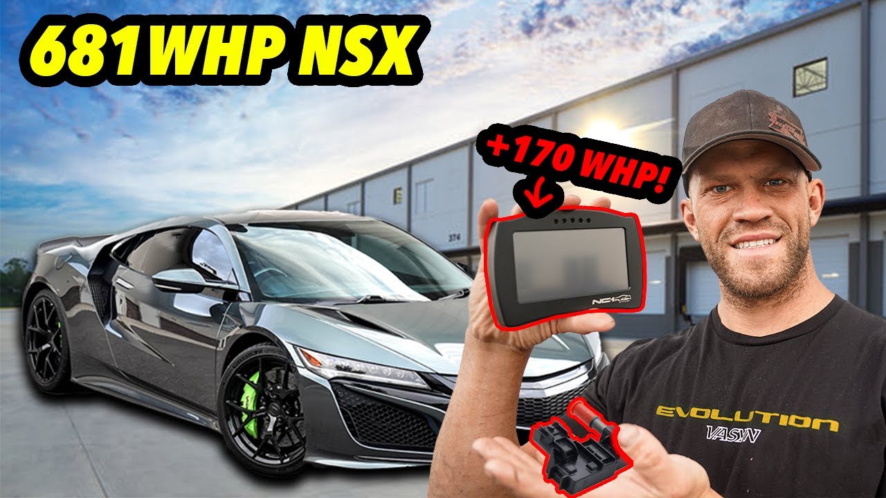 TUNING THE NEW ACURA NSX! (ETHANOL + BOOST)