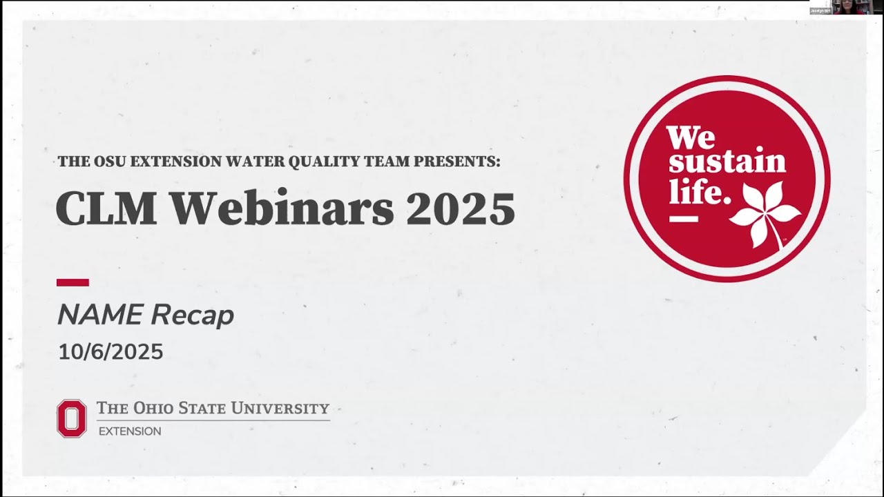 CLM Webinar Series: N.A.M.E. Recap & Autonomous Manure Application - Oct. 6, 2025