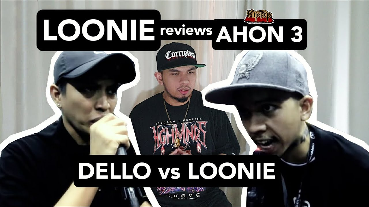 LOONIE | BREAK IT DOWN: Rap Battle Review | Special Edition E9 | AHON 3: DELLO vs LOONIE