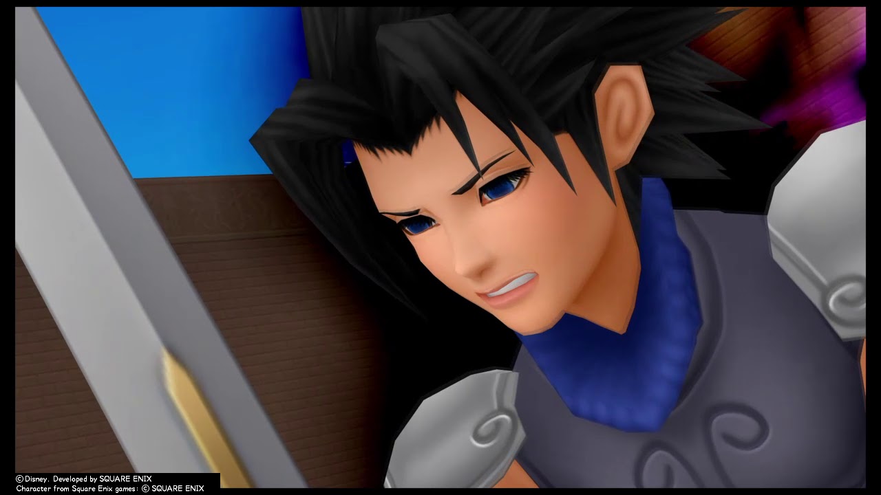 KH Birth By Sleep Final Mix - Zack Boss Fight (Terra's Story)