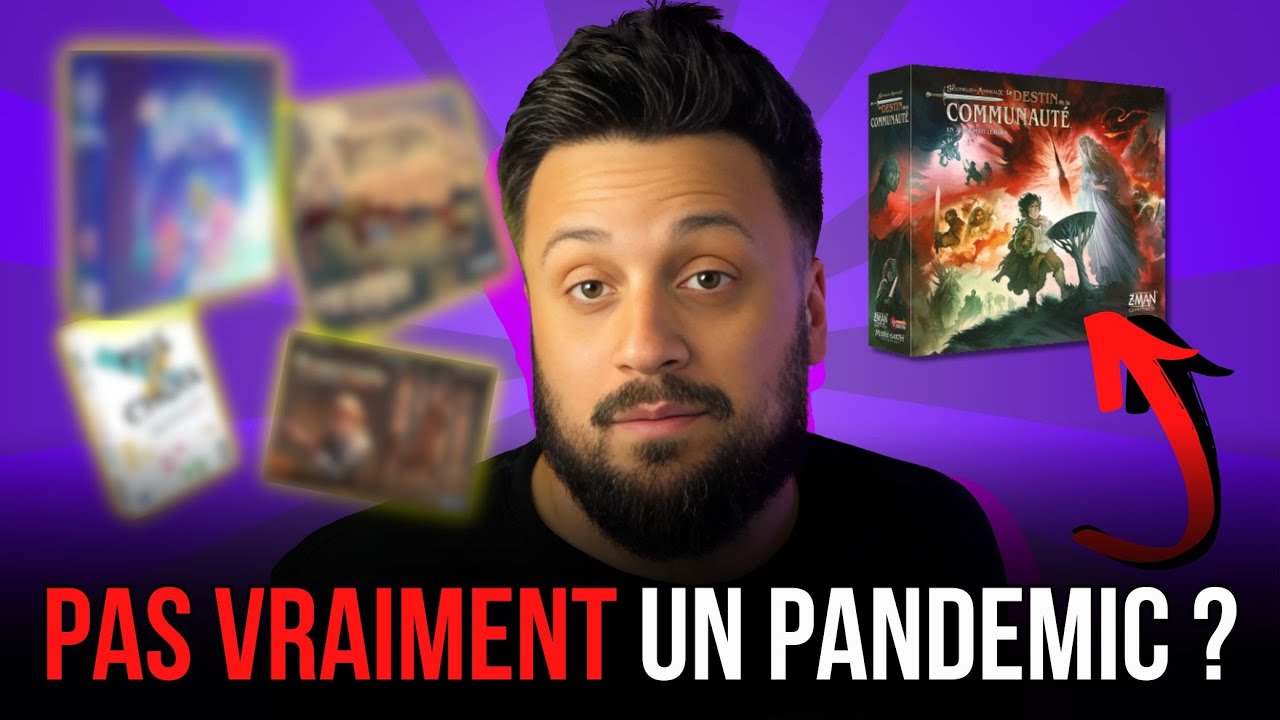 5 Jeux de société, et le meilleur PANDEMIC like ?!