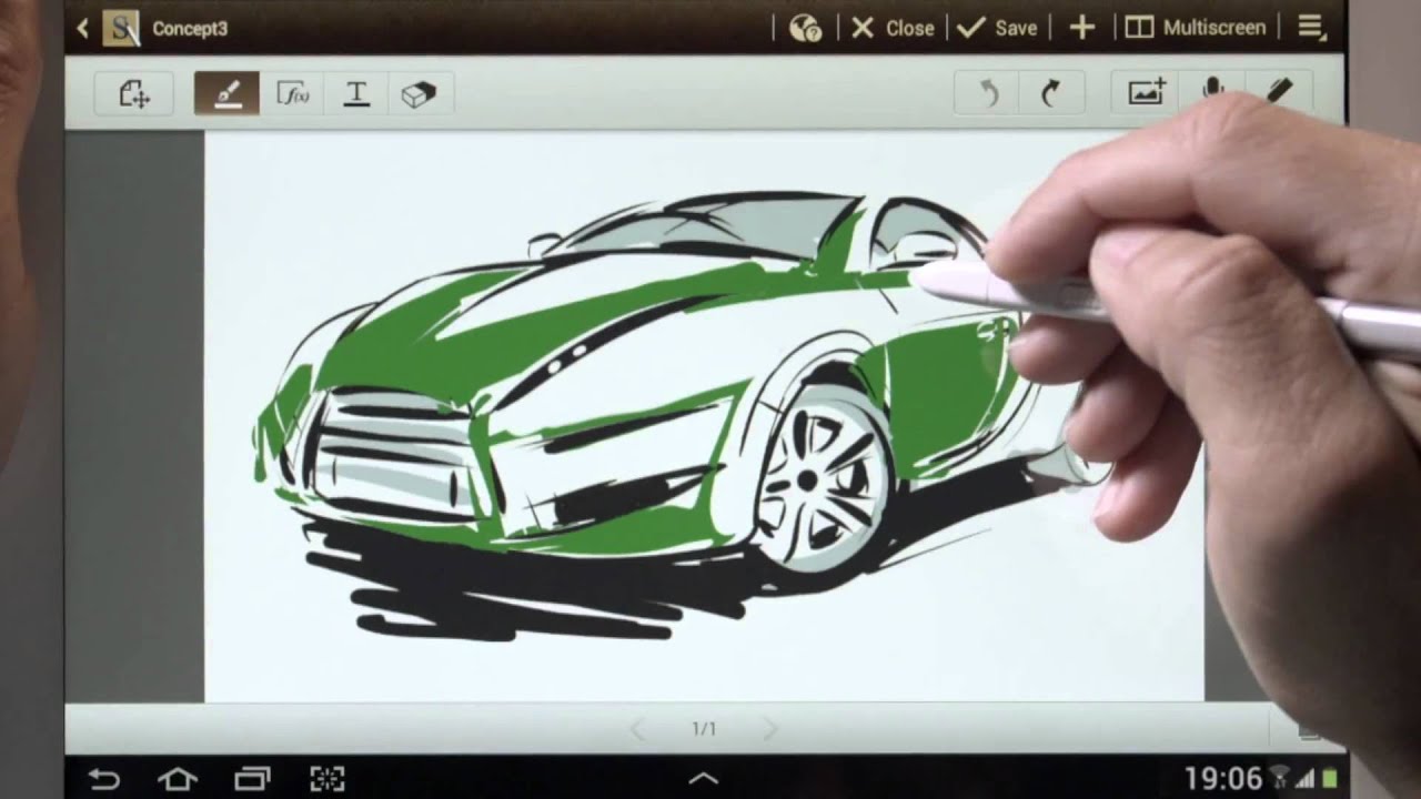 Samsung GALAXY Note 10.1 - Verwirklickung von Ideen