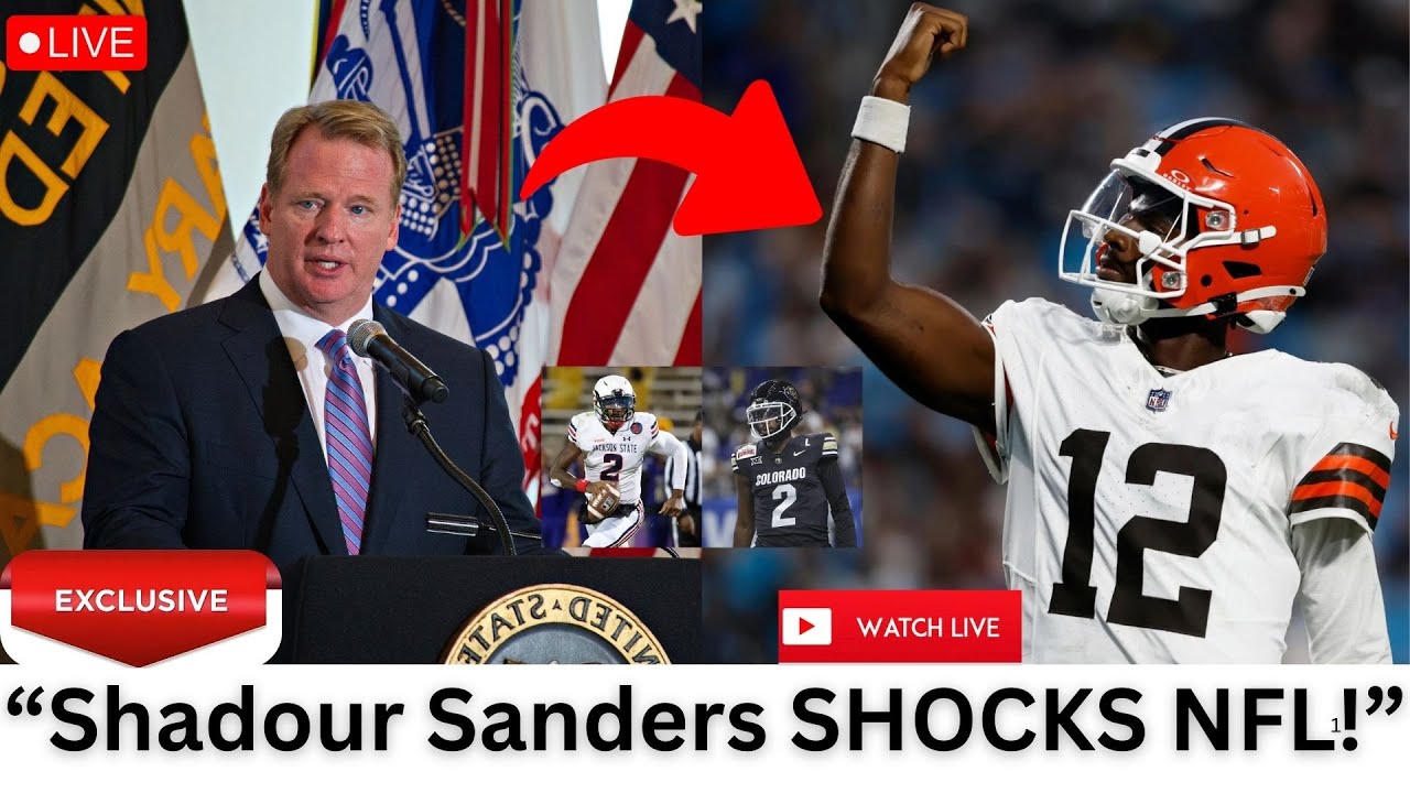 Shedeur Sanders MAKES HISTORY; becomes first 5th round rookie QB to ever make the Pro Bowl