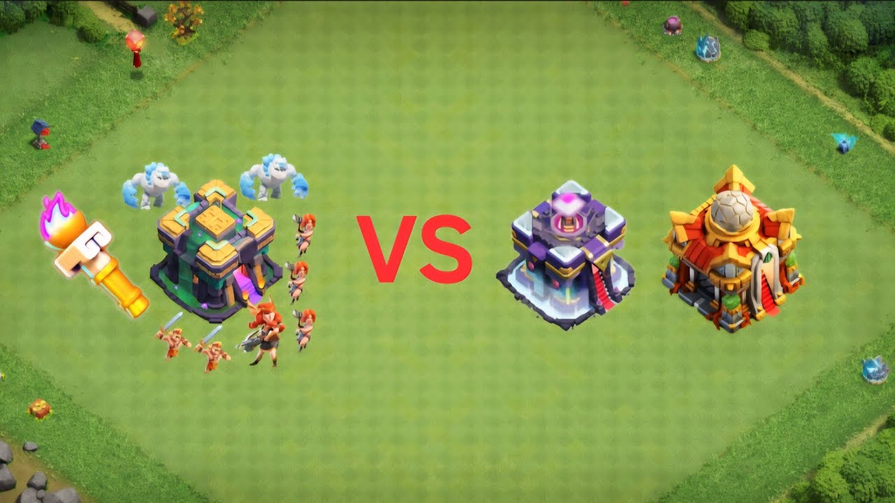 TH14 VS TH15s & 16s w/Valkyries! -Clash of Clans