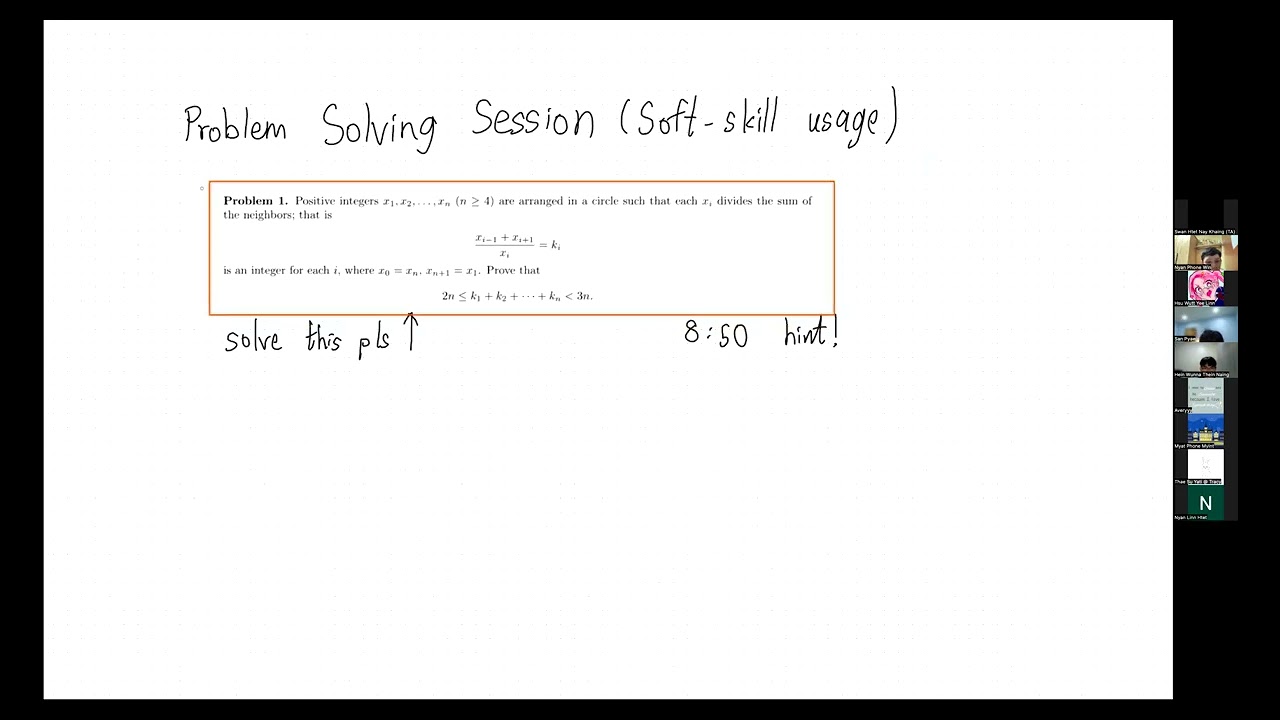 2026T2C Day 4 Combi Soft Skills Problem Sovling Session by Nyan Phone Win