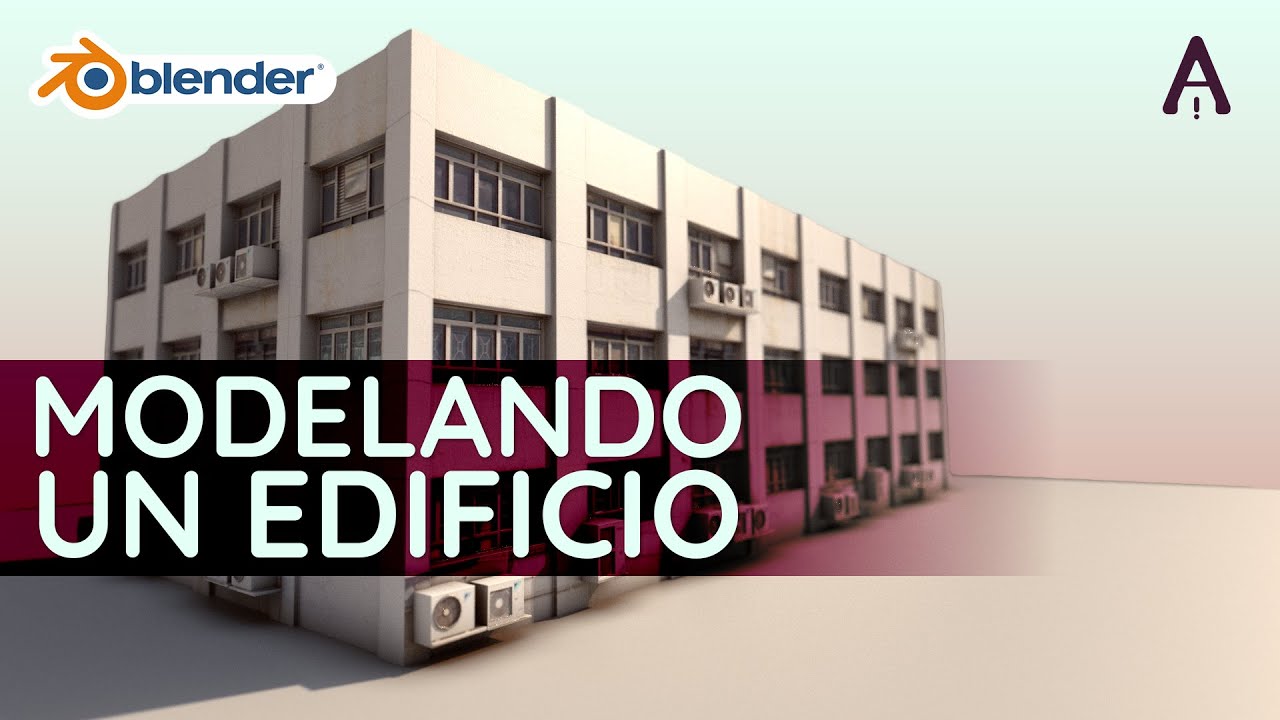 ¿Cómo modelar un edificio en blender? | Tutorial Blender