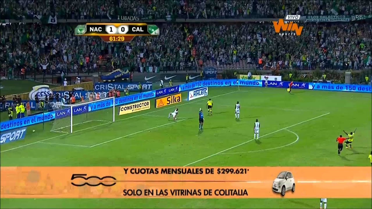 Resumen  Atlético Nacional 2 - 0 Deportivo Cali - Final Liga Postobón 2013 II - Win Sports
