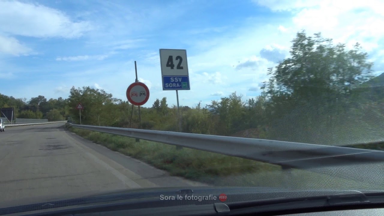 SS 690 SUPERSTRADA AVEZZANO-SORA-CASSINO due realtà diverse tra l'Abruzzo ed il Lazio