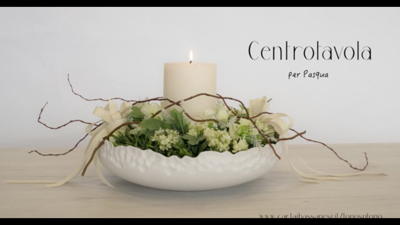 Tutorial TonoSUTono - Centrotavola per Pasqua