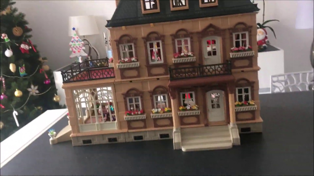 Présentation de la maison Playmobil 