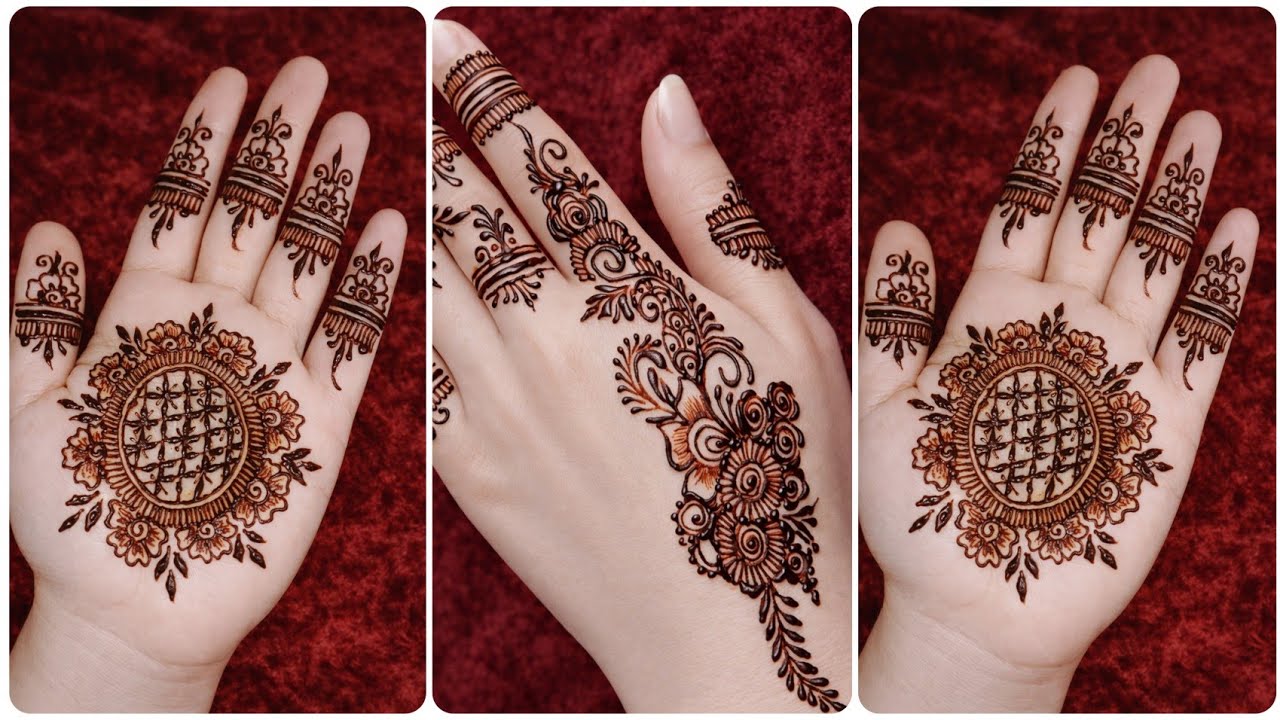 Very beautiful stylish back hand mehndi design | Easy mehndi | Simple mehndi | Mehndi design 2026 