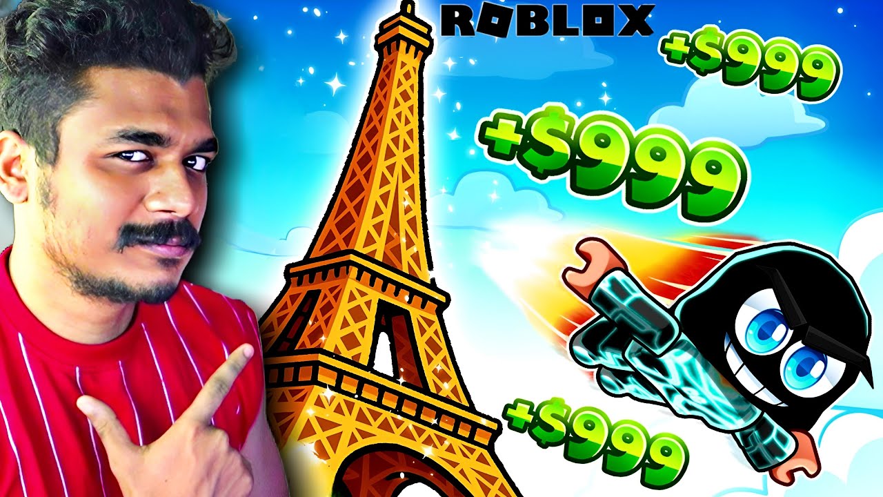 I BECAME TRILLIONARE IN ROBLOX CLIMB AND JUMP TOWER part 3