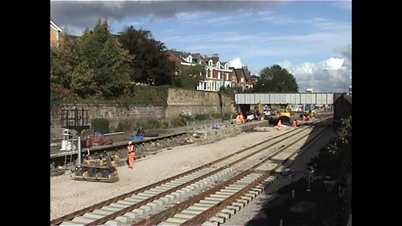 New track layout at Scarborough. just waiting for track to Platform 1 #nymr #train #railway #winter