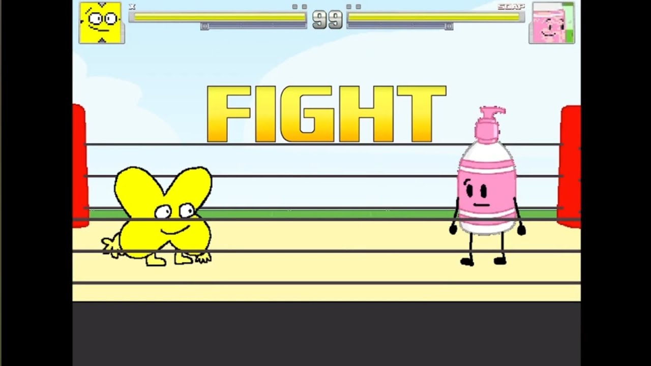X vs. Soap | BFDI x Inanimate Insanity 2026 M.U.G.E.N Tournament | R1B8