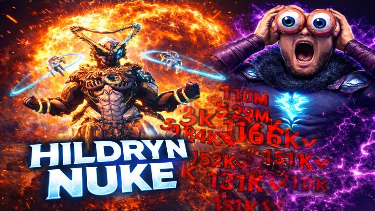 WARFRAME | HILDRYN PRIME NUKE 🔥 Build Brutal, Daño Masivo y Caos Total