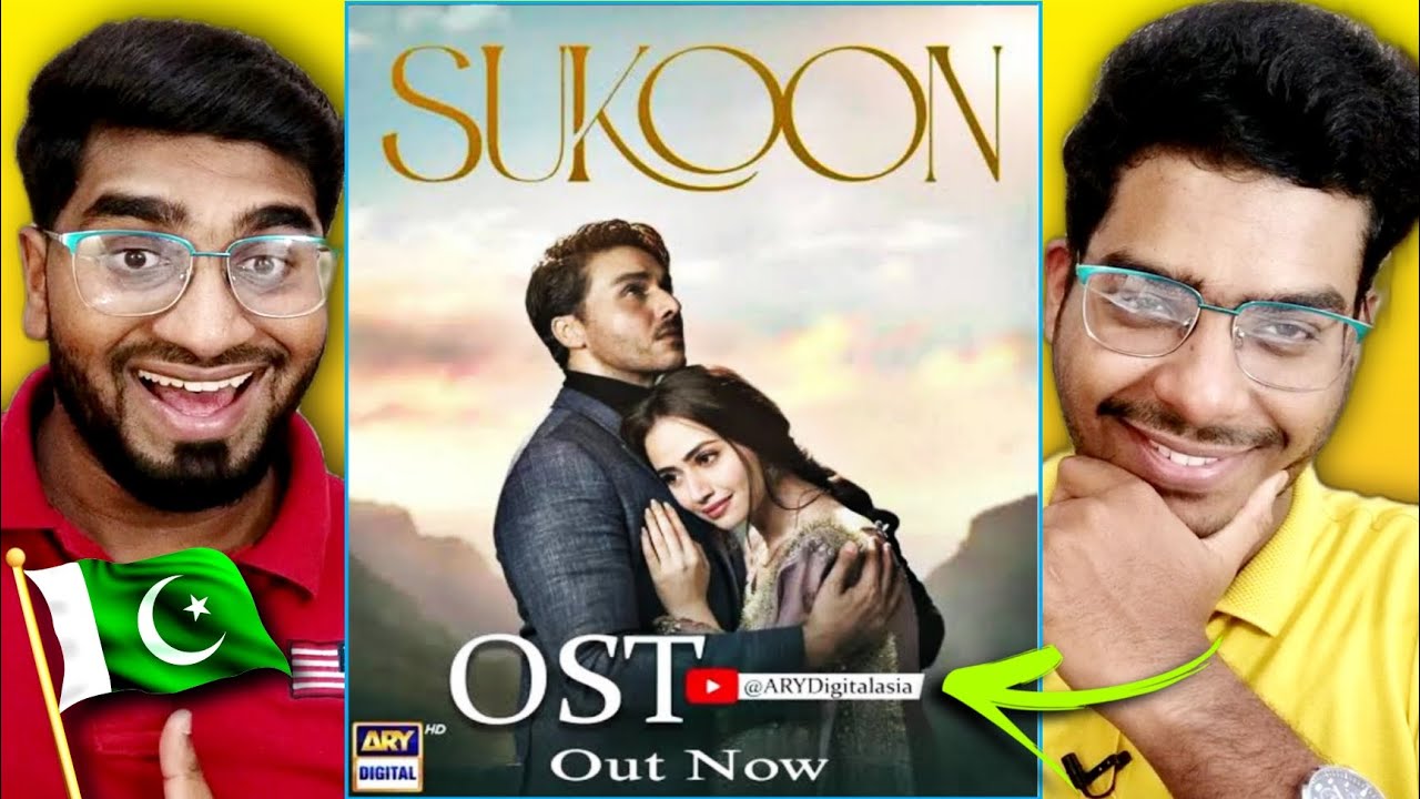 SUKOON OST REACTION! | Ahsan Khan | Sana Javed | ft. Shae Gill | Indian Broz Reaction