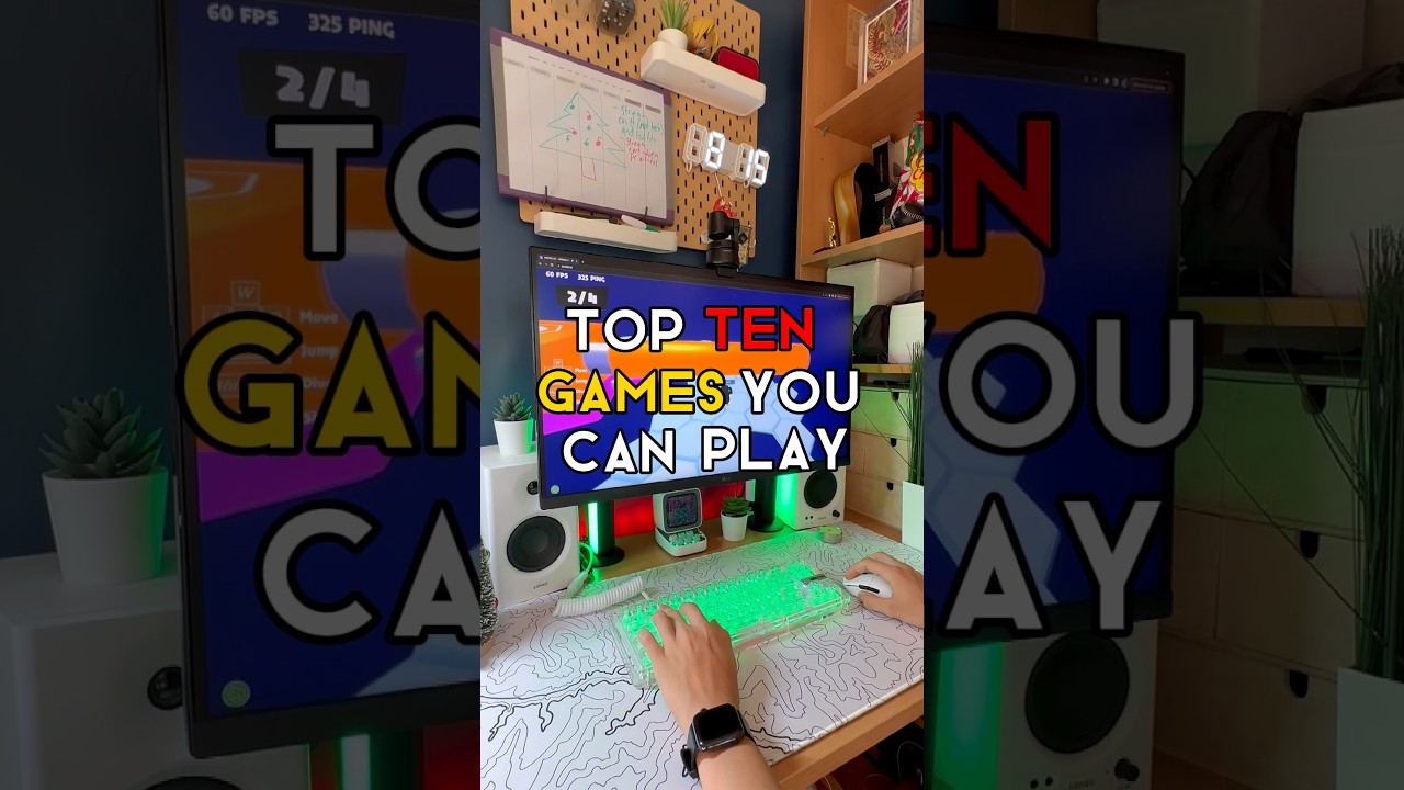 10 лучших игр, в которые можно играть на школьном компьютере 🖥️ #игры #технологии #школа #браузер...