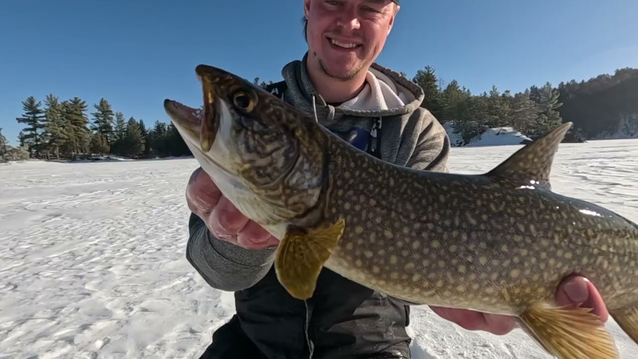 Northern MN - Ice Fishing Lake Trout Day 2 - February 2026