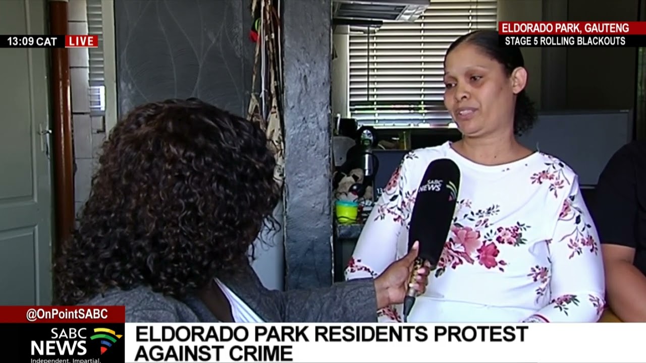 Eldorado Park Update: Residents protest against crime