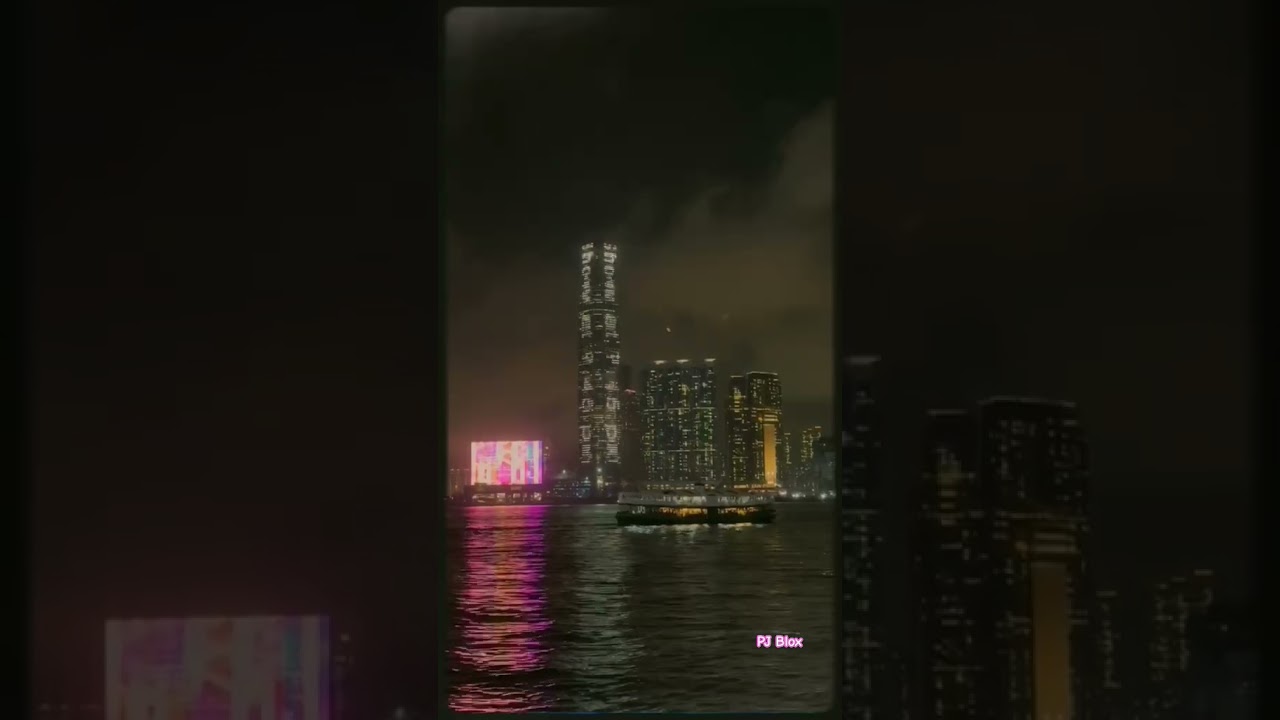 Victoria Harbour 🛥️ #hongkong #hongkongtouristspot #hk #hktour  #hktravel #victoriaharbour #pjblox