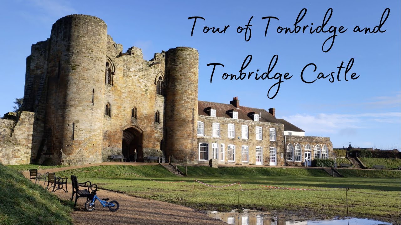 Tour of Tonbridge Town and Tonbridge Castle: Kent | England | UK