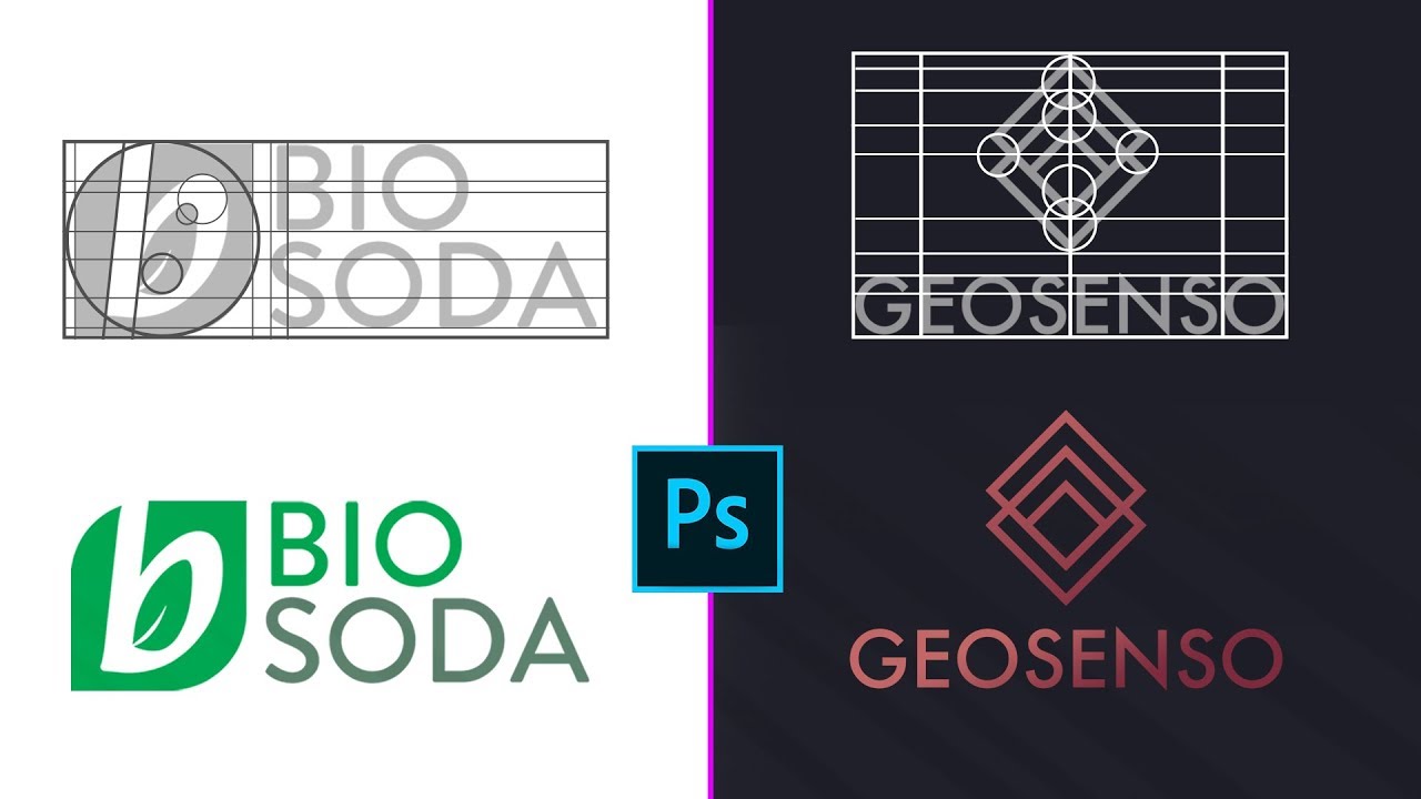 Come Creare un LOGO in modo FACILE e VELOCE in Photoshop CC