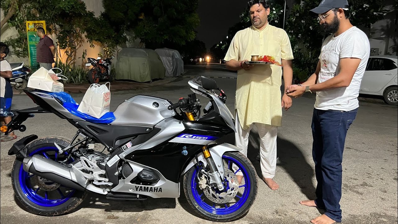Taking Delivery of 1 More motorcycle | Yamaha R15M With All Accessories 🏍️ | VLOG 77