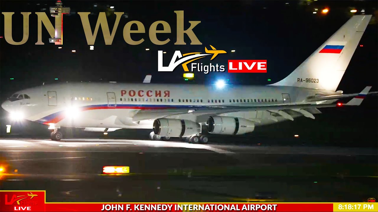 Russian IL 96 LANDING | UN WEEK 2023