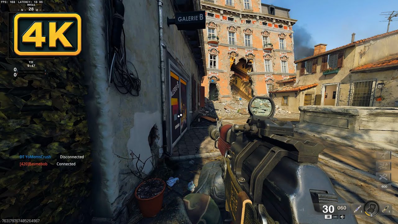 Call of Duty Black Ops 6 Multiplayer Gameplay 4K
